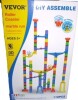 VEVOR Marble Run Set, 110 Piece Marble Maze Building Block Brain Game, with 10 Glow in the Dark Marbles + 20 Glass Marbles, Educational Learning Race Track STEM Toys, for Kids, Boys, Girls Ages 3 + New In Box $89 - 2