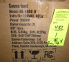VEVOR Portable Steam Sauna Tent 1000-Watt 1-Person Indoor Steel Frame Infrared Sauna with Chair Soothing Heated Body Therapy New In Box $299 - 2