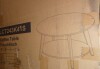 VASAGLE Round Coffee Table, 2-Tier Center Table with Storage, Tapered Legs Curved Transitions, Easy Assembly, for Living Room, 31.5 Dia. x 17.7 H Inches, Honey Brown New In Box $199 - 2