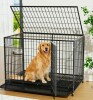 YOKWOK 48 Inch Heavy Duty Wire Dog Crate for Large Dogs, Indestructible Metal High Anxiety Escape Proof Cage with Wheels & Removable Tray, Double-Door Design, XL Dog Kennel for Indoor New In Box $399