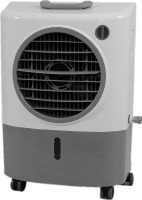 Hessaire Portable Swamp Coolers - 1300 CFM MC18M Evaporative Air Cooler with 2-Speed Fan, 53.4 dB - 500 sq. ft. Coverage Evaporative Air Cooler Portable High Velocity Outdoor Cooling Fan by Hessaire - White On Working $299