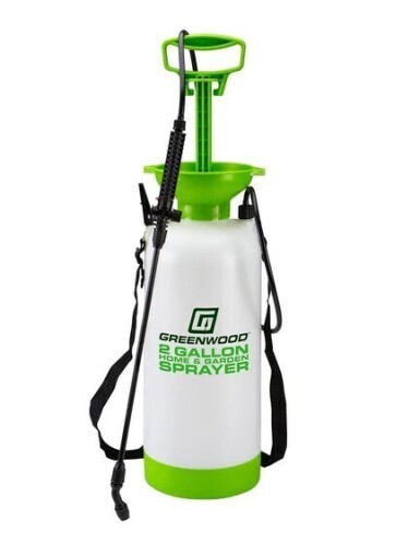 GREENWOOD 2 Gallon Home and Garden Sprayer New In Box $79