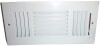 VEVOR 4 x 10 Inch Floor Registers, Floor Vent, HVAC 3-Direction Iron Vent Grilles for Home/Office Wall & Ceiling, Rustproof Anti-Peeling Air Vents Deflector Adjustable with Metal Damper, White New In Box - 2