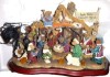 The Boyds Bears Nativity Pageant Electric Holiday Decoration On Working $99 - 2