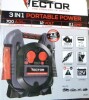 Vector 700 Peak Amp Automotive Jump Starter, Portable Power - 10W USB Port, 12V DC Port $199 - 2