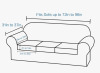 Mercer41 Modern Soft Velvet Plush 4 Piece High Stretch Sofa Slipcover Furniture Protector Luxury Thick Velvet Sofa Cover for 3 Cushion Couch Machine Washable $99 - 2