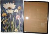 Renditions Gallery Floral CVIII Gallery Wrapped Canvas - Ready To Hang / Frame USA 20x26 Picture Frame Black Corporate Thin Style 72048, 0.75 Inch MDF Moulding , Includes Acrylic and Backing , Wall Display Frame for Art, Posters, or Photos New In Box Asso - 2