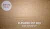 Niubya Elevated Outdoor Dog Bed, Raised Dog Bed with Steel Framed 42 in. Cooling Elevated Pet Cot with Non-Slip Feet, and Waterproof, Washable, Breathable Teslin Mesh New in Box $79 - 2