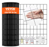 VEVOR Hardware Cloth, 24'' x 50' Galvanized Wire Mesh Roll, 16 Gauge Chicken Wire Fence Roll, Vinyl Coating Metal Wire Mesh for Chicken Coop Barrier, Rabbit Snake Fences, Poultry Enclosures New In Box $89
