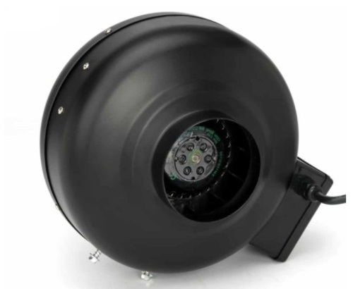 ValuLine 4? Fan 171 C.F.M. 1 amps / Hydrofarm Inline Duct Fan On Working Assorted