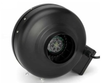 ValuLine 4? Fan 171 C.F.M. 1 amps / Hydrofarm Inline Duct Fan On Working Assorted