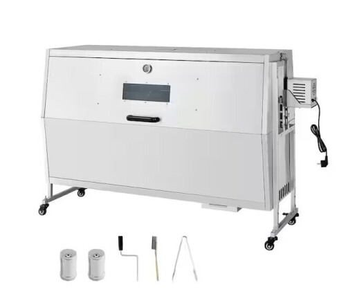 Vevor Rotisserie Grill, 38-Watt BBQ Outdoor Pig and Lamb Spit Roaster, Charcoal Spit Roaster with 132 lbs. Capacity New in Box $699