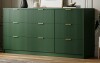 Mercer41 Aphan 9 - Drawer Dresser, 63" W in Green in Box $599