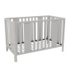 Little Seeds Crawford Curved Post 3-in-1 Crib, Sharkey Gray, New in Box $399