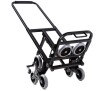 VEVOR Stair Climbing Cart, 260 lbs Capacity, Portable Folding Trolley Cart, For Home, Groceries, and Warehouse, with Telescoping Handle, 6 Wheels, 2 Bungee Cords, Stable Dual-Mode Stair Climber Dolly New Shelf Pull $199