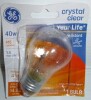 GE LED Ceiling Fan Light Bulb, A15, Clear, 415 Lumens, 40-Watts 1 Pack New In Box - 2