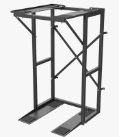RINLAIN Heavy Duty Steel Washer Dryer Stacking Rack Stand, 100 lb Weight Capacity, Compatible with Black+Decker Portable Washers & Dryers, Black $299