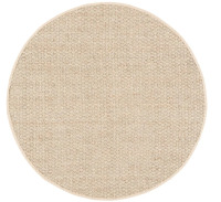 Safavieh Natural Fiber Basket Weave NF114 Power Loomed Indoor Area Rug - Natural/Beige - 9' Round $499