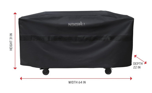 Nexgrill 64 Inch Griddle Cover, Heavy Duty Water Resistant Flat Top Grill Cover with Adjustable Strap and Air Vent, All-Season Outdoor Barbecue Griddle Protection New In Box $79