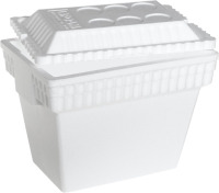 LIFOAM Ice Chest Cooler With Molded Side Carry Handles, Styrofoam, 28 Qt. New