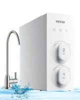 VEVOR Reverse Osmosis System, 400 GPD 8-stage Tankless Reverse Osmosis Water Filter, Under Sink Water Filtration System, 2:1 Pure to Drain, Reduces TDS, Lead, Chlorine, Bad Taste, Odor New In Box $299