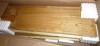 Millwood Pines Arzhin Pippi Modern Floating Shelves 3 Inches Thick (Set of 2) 3.5" H x 30" W x 8" D $299 - 2