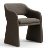 Latitude Run 19" Seat Height Waterproof Upholstered Fabric Dining Armchair in Box $699