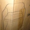 Latitude Run 19" Seat Height Waterproof Upholstered Fabric Dining Armchair in Box $699 - 2