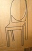 Flash Furniture Cheryl Indoor/Outdoor Crystal Transparent Ghost Stackable Accent and Dining Chair with Contoured Seat, Durable Construction, Commercial Use, New in Box $299 - 2