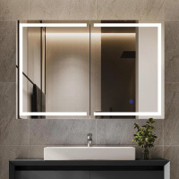 Wrought Studio Donnalyn Frameless Surface Mount Medicine Cabinet, New in Box $399