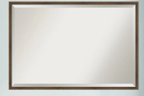 Ebern Designs Mettawa Flat Wall Mirror, 25.25" x 37.25" New In Box $399