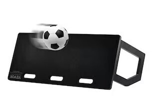 VEVOR Soccer Rebounder Board 40 in. X 16 in. Portable Soccer Wall with 2 Angles Rebound Foldable HDPE Kickback Rebound Board New In Box $199