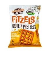 LENNY & LARRY'S BOUJIE MUSTARD / Pizza Palooza FITZELS PROTEIN PRETZELS 3 OZ BAG Assorted