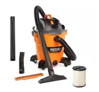 RIDGID 12 Gal. 5.0 Peak HP NXT Shop Vacuum Wet Dry Vac with General Debris Filter, Locking Hose and Attachments HD1200 New In Box $199