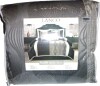 Lanco Black Silver Comforter Set , California King Size, 7 Pieces Fashion Jacquard Bedding Set New In Box $299 - 2