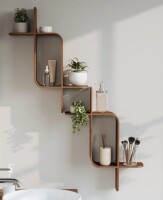 Umbra Montage Floating Wall Shelf Display Case New In Box $199