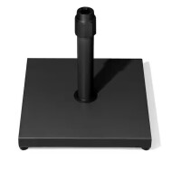 Pellebant 43 lbs. Outdoor Heavy Duty Square Patio Umbrella Base Stand in Black for Market Umbrella, Table Umbrella New In Box $199