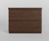 Wildon Home&reg; Baxtor 2 Drawer Walnut Nightstand New Floor Model $699