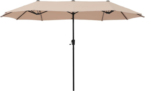 HERA'S PALACE 13 ft Rectangle Patio Umbrella Large Outdoor Umbrella with Crank Powerful UV Protective Table Umbrella Outdoor Patio for Backyard, Pool, Garden, Deck $399