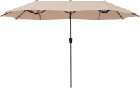 HERA'S PALACE 13 ft Rectangle Patio Umbrella Large Outdoor Umbrella with Crank Powerful UV Protective Table Umbrella Outdoor Patio for Backyard, Pool, Garden, Deck $399