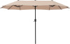 HERA'S PALACE 13 ft Rectangle Patio Umbrella Large Outdoor Umbrella with Crank Powerful UV Protective Table Umbrella Outdoor Patio for Backyard, Pool, Garden, Deck $399