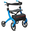 VEVOR Folding Rollator Walker for Seniors and Adults, Lightweight Aluminum Rolling Walker with Seat and Adjustable Handle, 4-Wheel Outdoor Mobility Walker with Spacious Storage Bag, 300LBS Capacity New In Box $299
