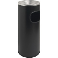 Genuine Joe - GJO58884 Fire-Safe 3-Gallon Ashtray Black Receptacle New In Box $199