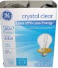 GE 60W Halogen Light Bulb 2-Pack New In Box - 2