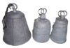 Napa Home & Garden La Taverna Bells Set of 3 Black $199 - 2