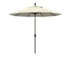 California Umbrella 9 ft. Aluminum Push Tilt Patio Umbrella in Antique Beige Olefin $299