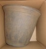 Sunnydaze Anjelica 24 in. Sable Single Outdoor Resin Flower Pot Planter - Dark Brown New In Box $299 - 2