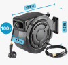 PASAMIC Retractable Garden Water Hose Reel with 180&deg; Swivel Bracket New In Box $299