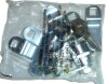 Pime-Line Mailbox Lock in Chrome New with Keys - 2
