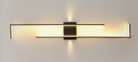 Wrought Studio&trade; Gurine 55.12" Aluminum LED Flush Mounted Sconce New In Box $299